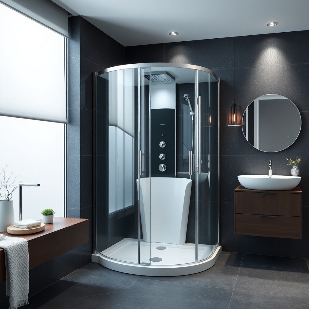 Göktürk Modern Banyo Tasarımları İçin Duşakabin Modelleri