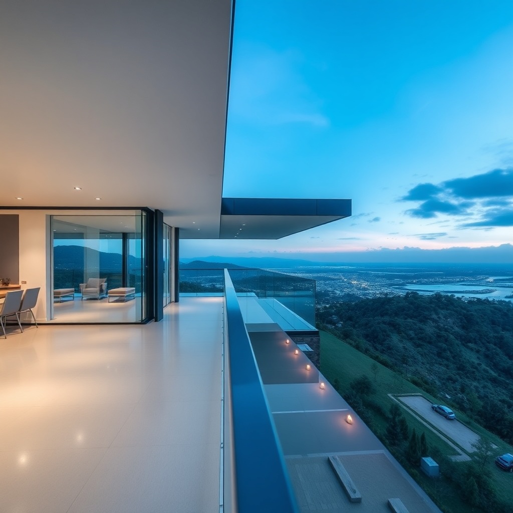 Göktürk’teki Villalar İçin Isıcamlı Sinerji Cam Balkon Sistemleri