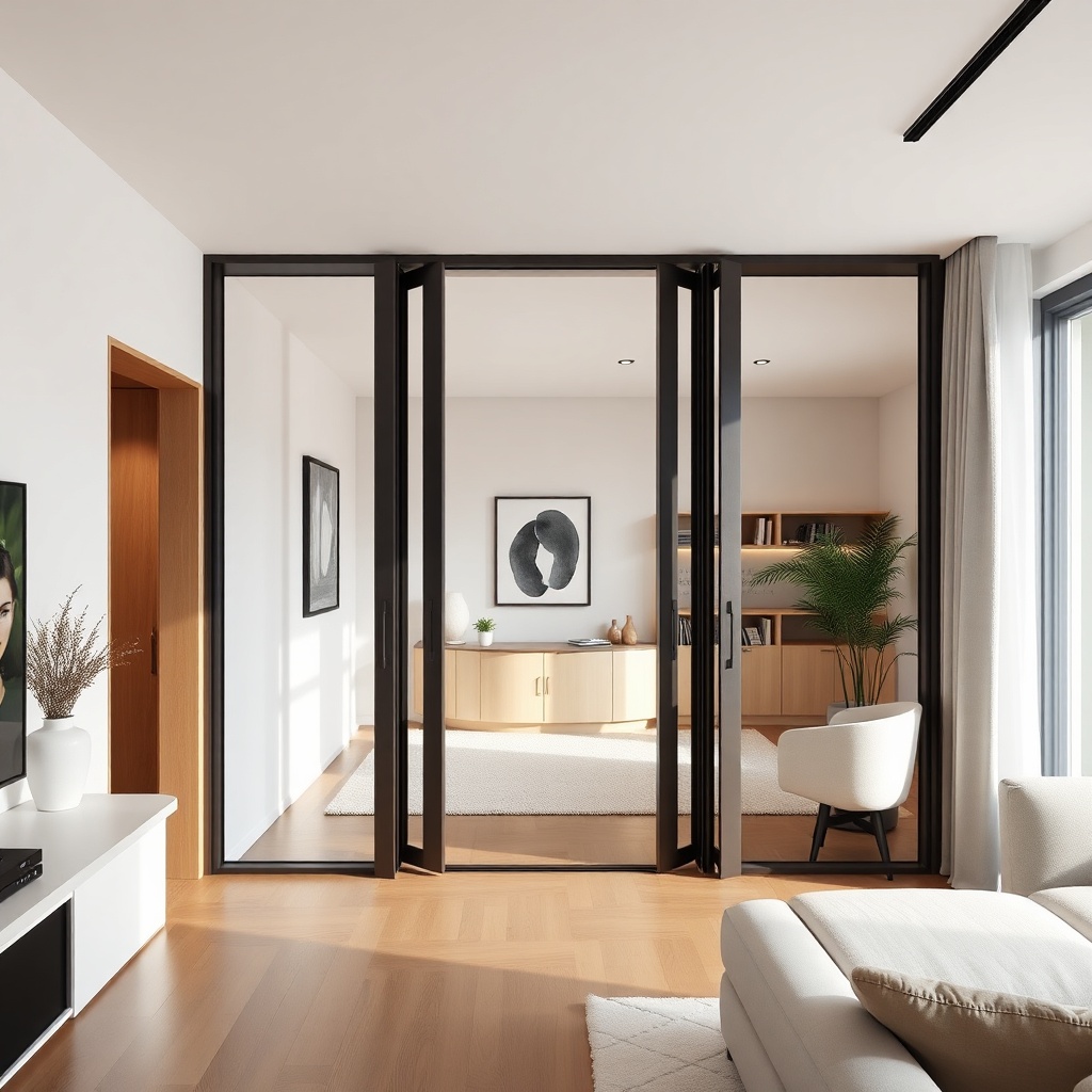 Göktürk’te Dar Alanlar İçin Köşe Girişli ve Akordeon Kapılar